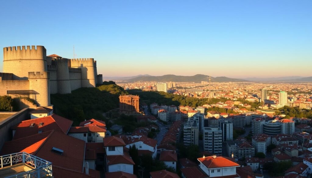 Ankara Castle panoramic views