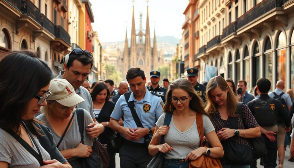 Barcelona pickpocket prevention