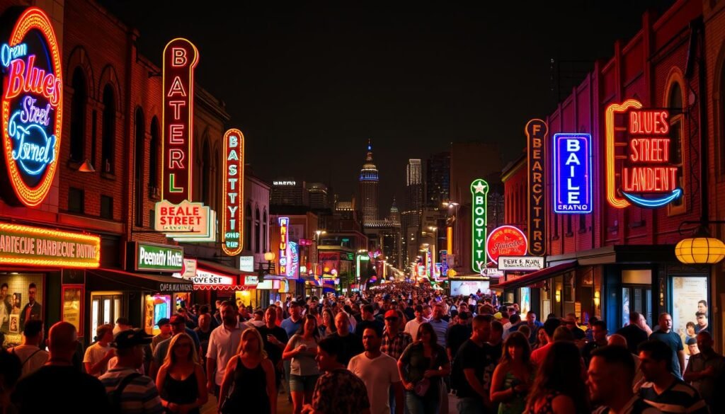 Beale Street nightlife Beale Street nightlife