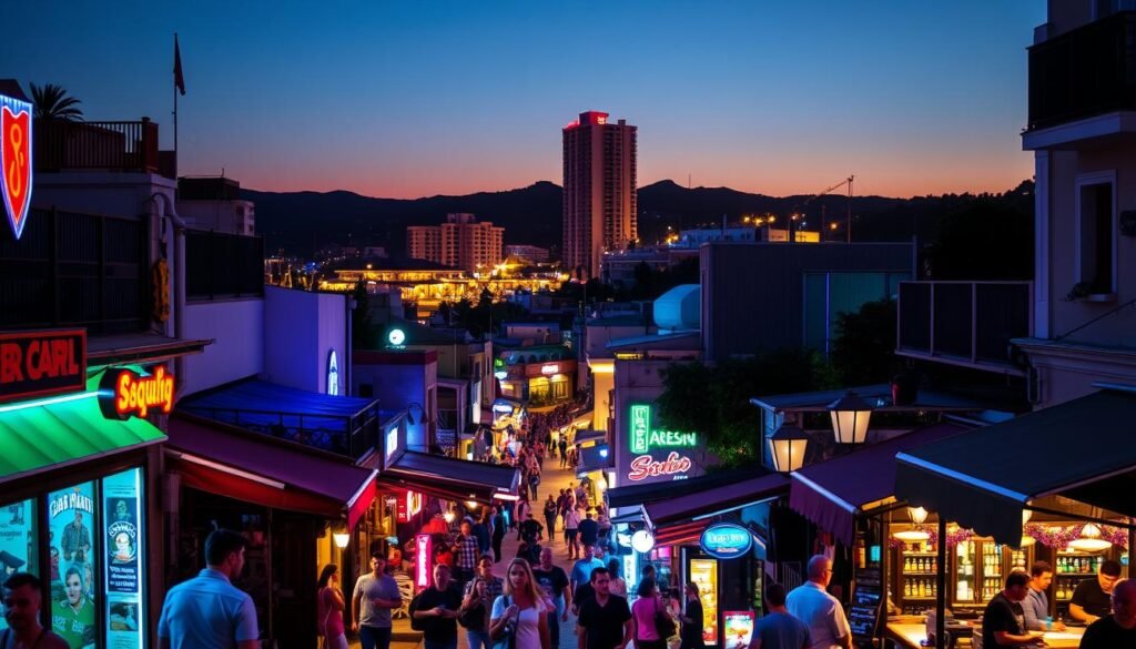 Bodrum nightlife venues and local shops