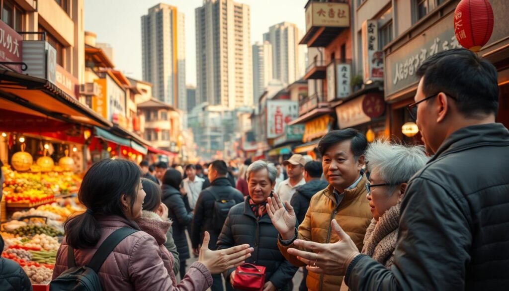 Chengdu dialect communication