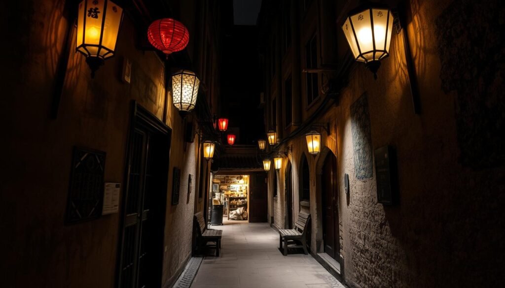 Chongqing hidden alleys and walls