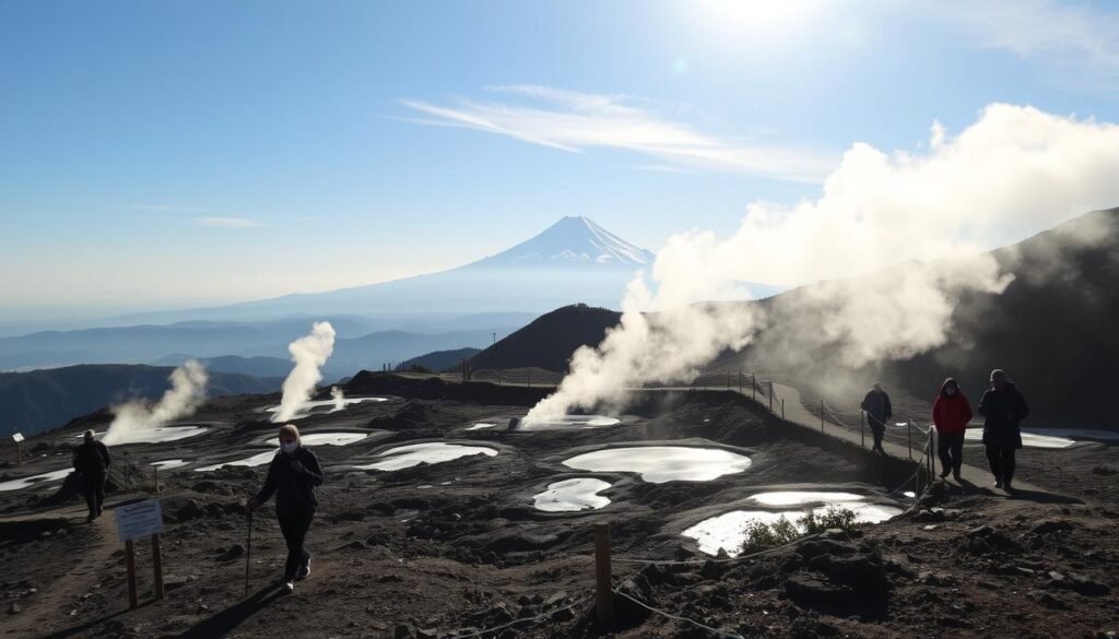 Hakone volcanic safety