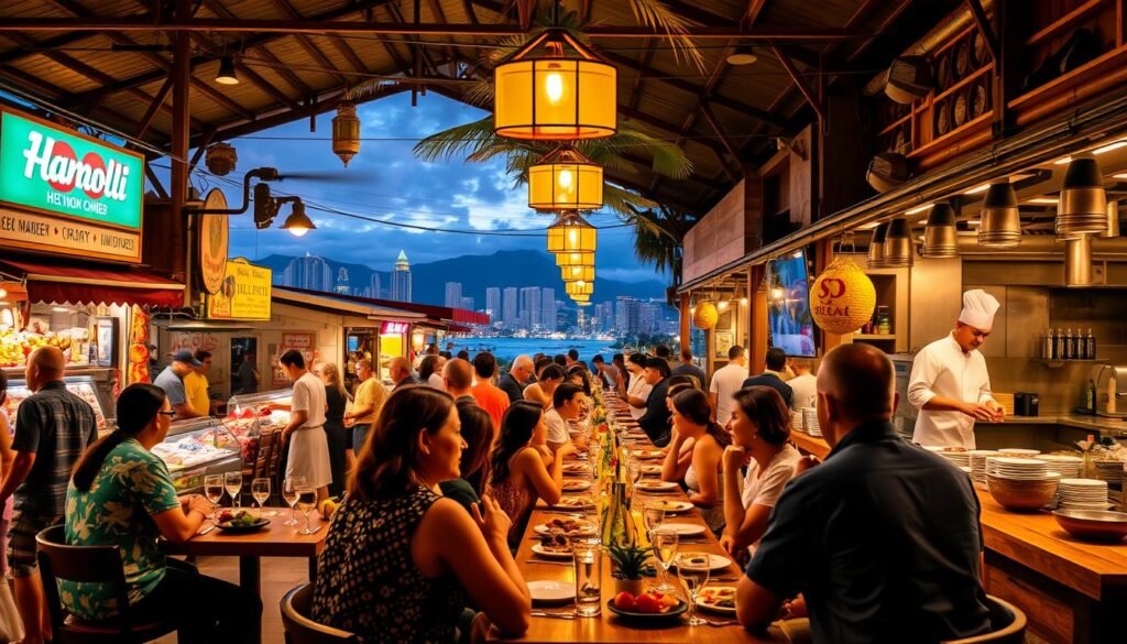 Honolulu culinary scene and dining etiquette