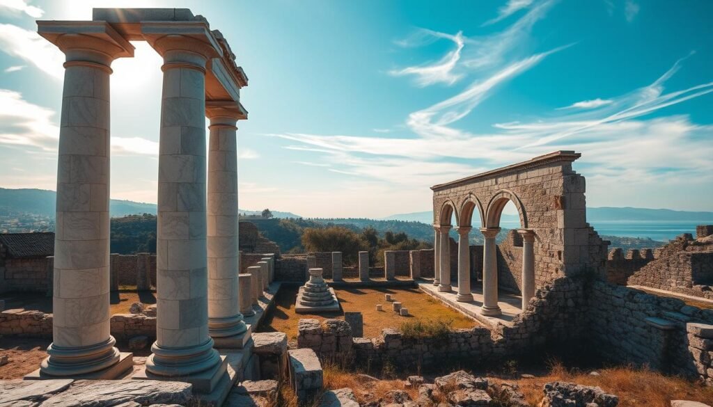 Izmir historical ruins