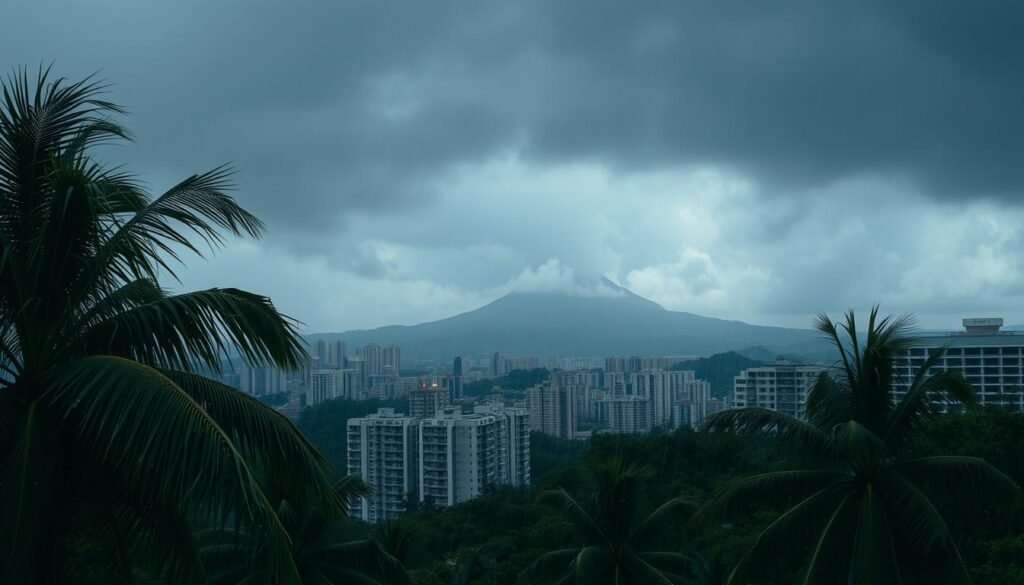 Kota Kinabalu rain patterns