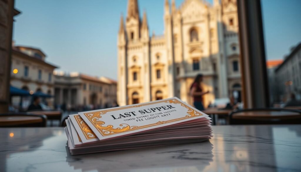 Last Supper timed entry tickets