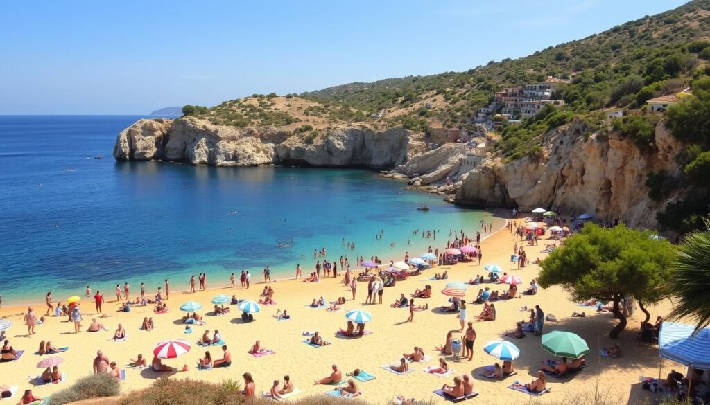 Menorca beach crowd tips