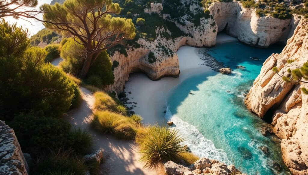 Menorca hidden coves hike