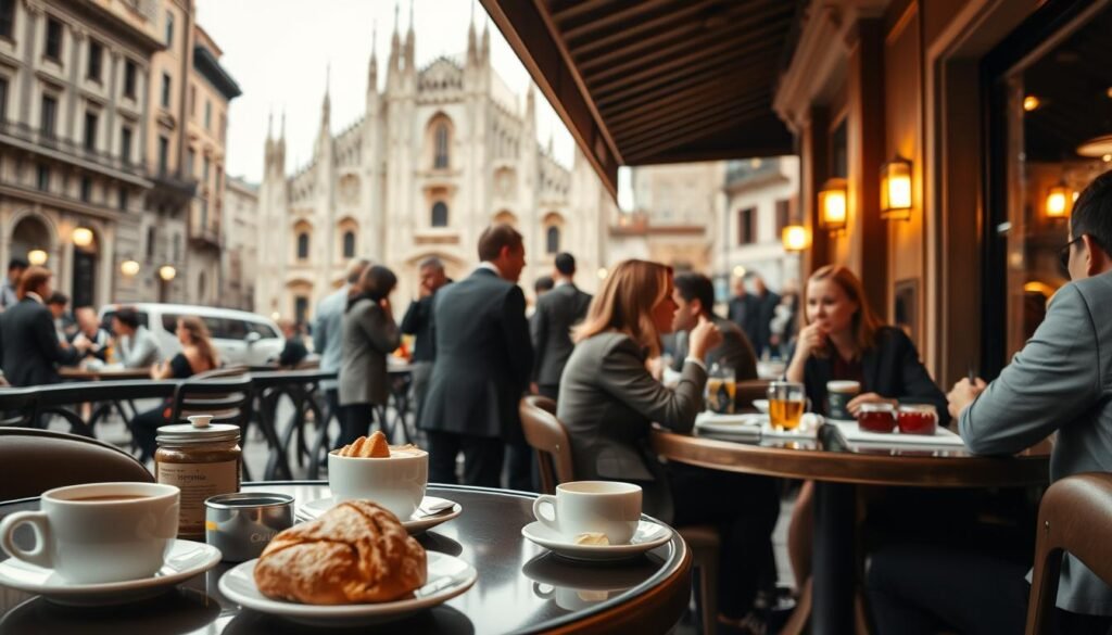 Milanese food and dining culture