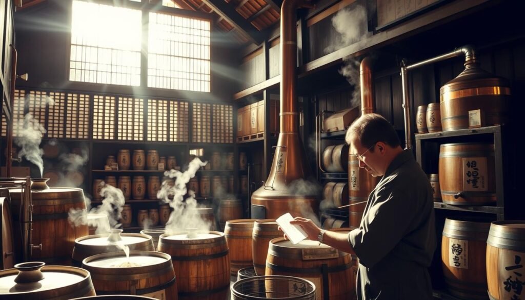 Nada-gogo sake production