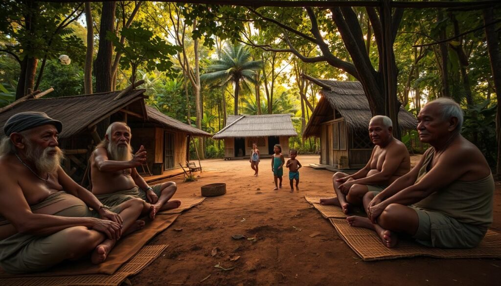 Orang Asli village cultural etiquette