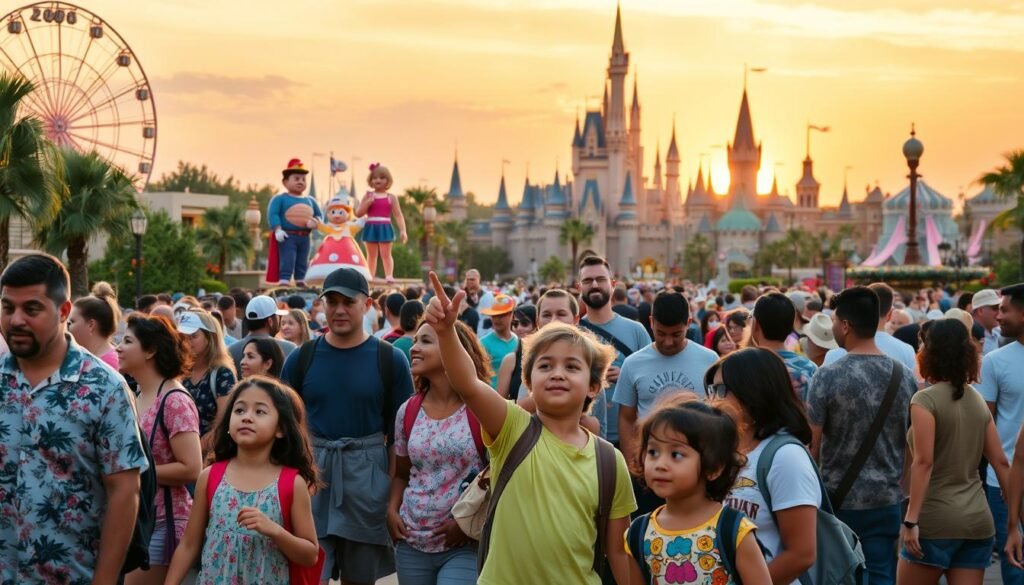 Orlando theme park diversity