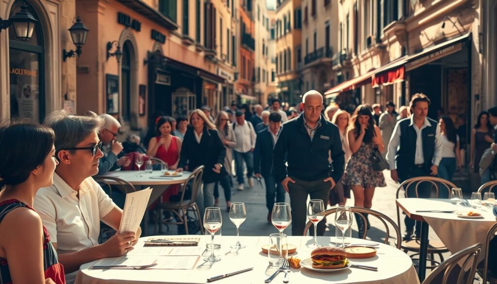 Rome tourist traps dining tips