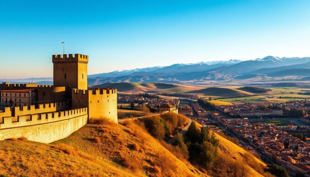 Segovia fortress views