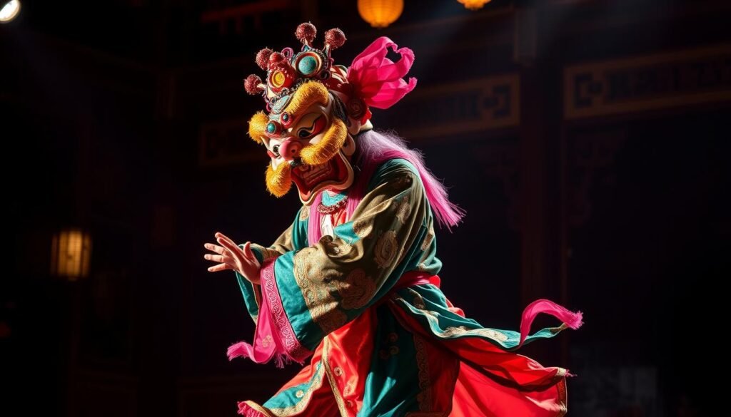 Sichuan Opera face-changing