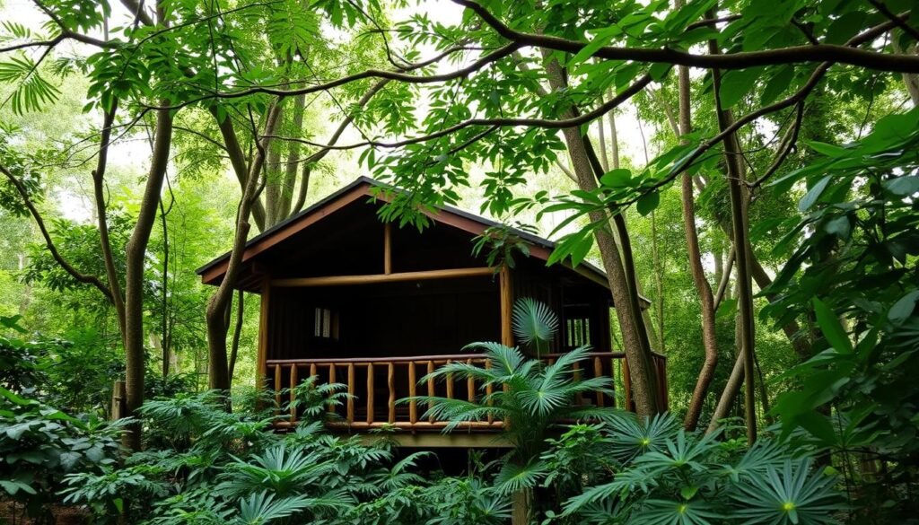 Taman Negara wildlife observation hides