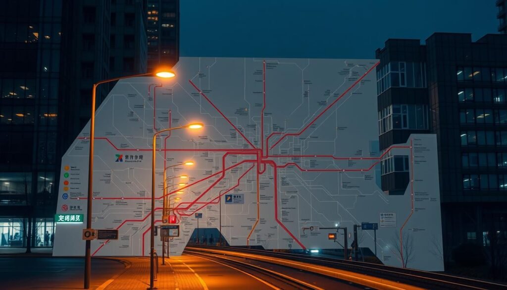 Wuhan metro system map