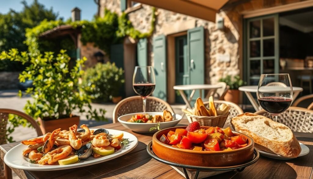 authentic food in south france