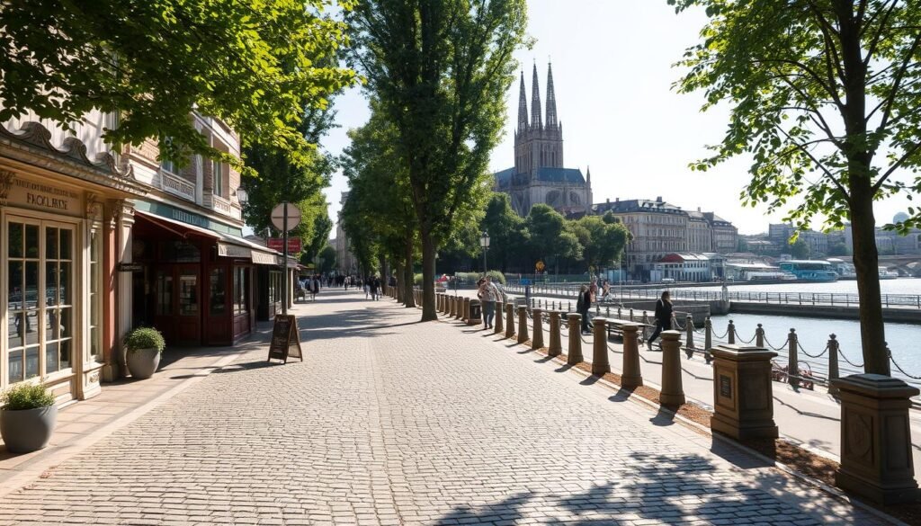 exploring Nantes city