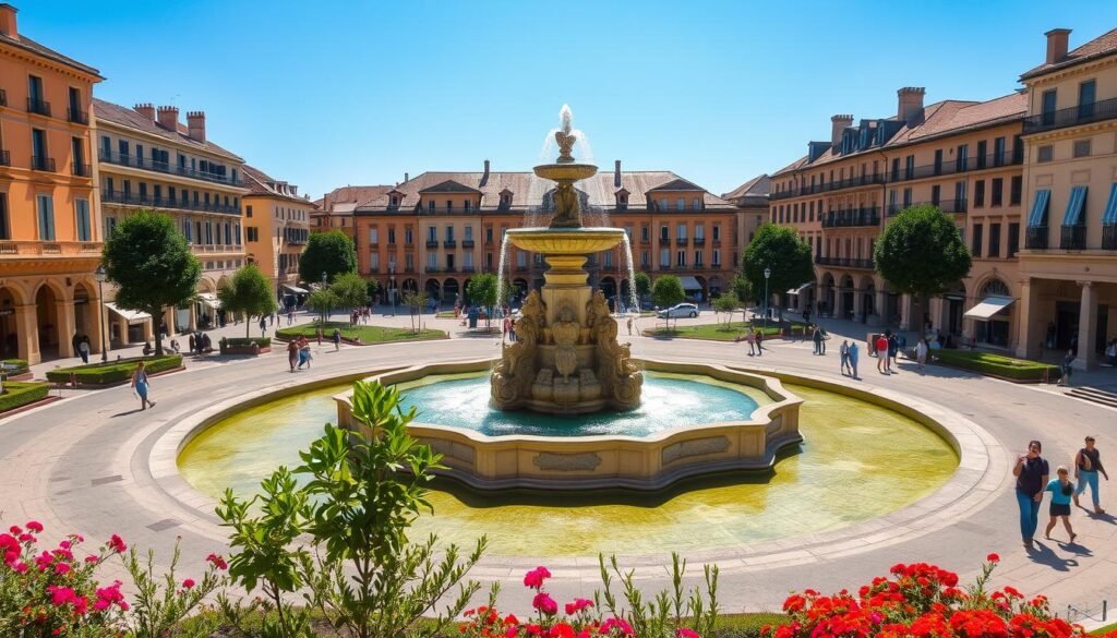 fountains in Aix-en-Provence
