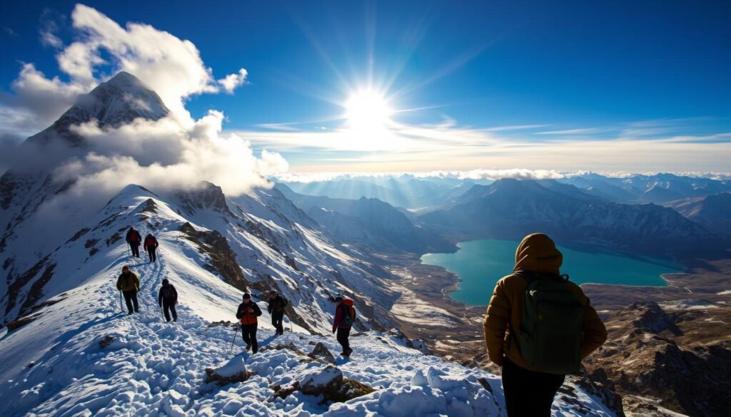 jade dragon snow mountain trekking