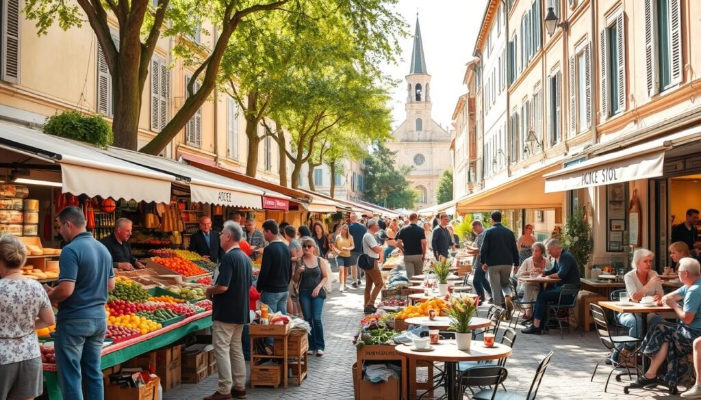 local markets in Aix-en-Provence