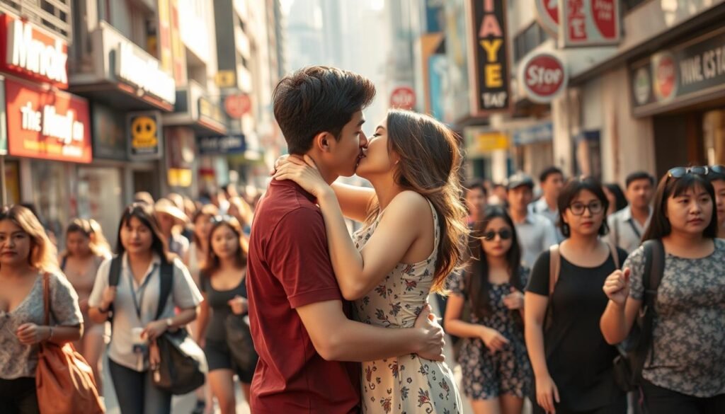 public displays affection Kuala Lumpur