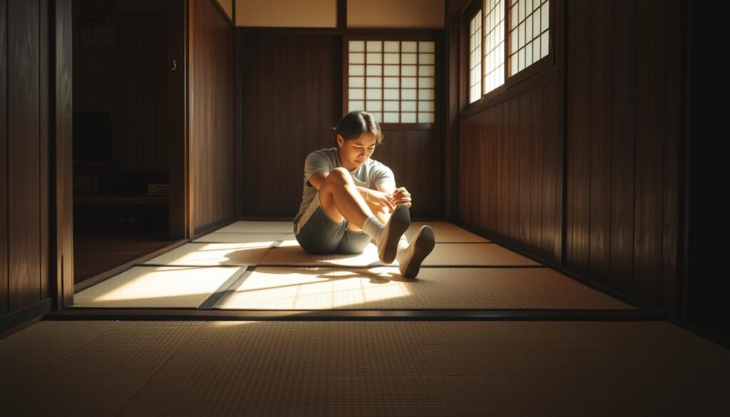 removing shoes in Tokyo