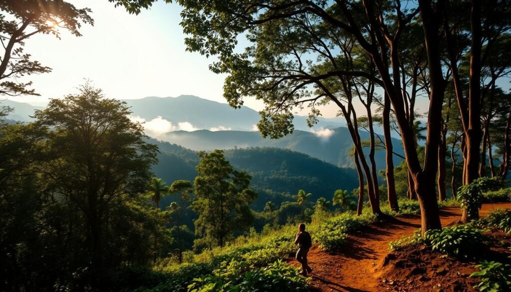 sustainable tourism Taiping coffee nature