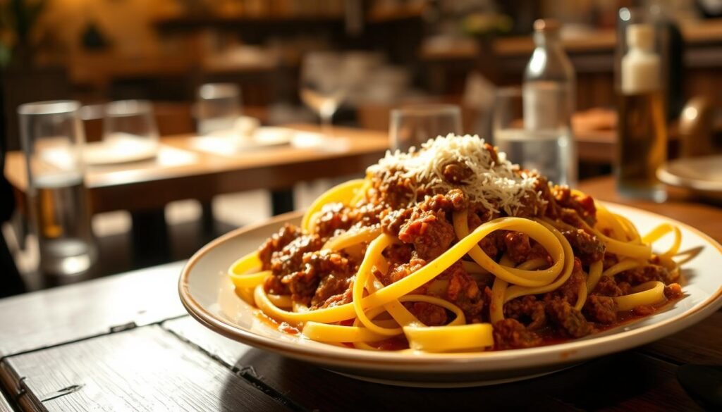 tagliatelle al ragù